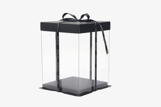 礼盒透明蝴蝶结免抠