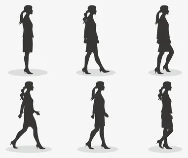 矢量高跟鞋女士免抠