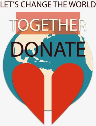 爱心捐助矢量免抠