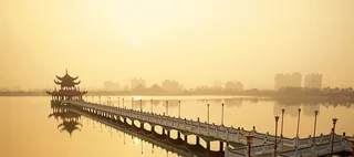 古风古式角楼背景高清