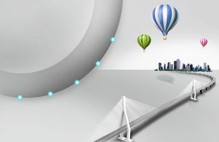 自由发展 企业海报背景素材高清