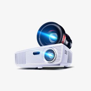 高清投影仪商务会议投影机免抠