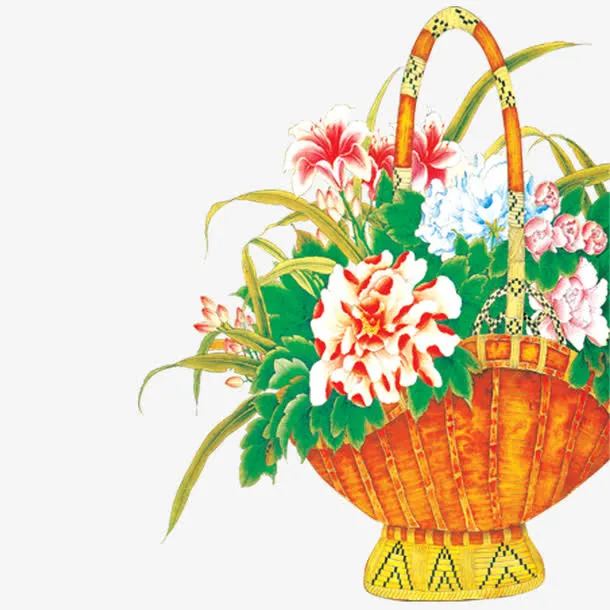 花篮免抠