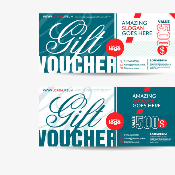 精美促销卡设计矢量素材免抠