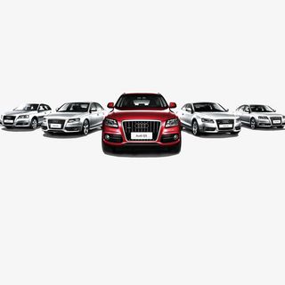 奥迪一排汽车免抠