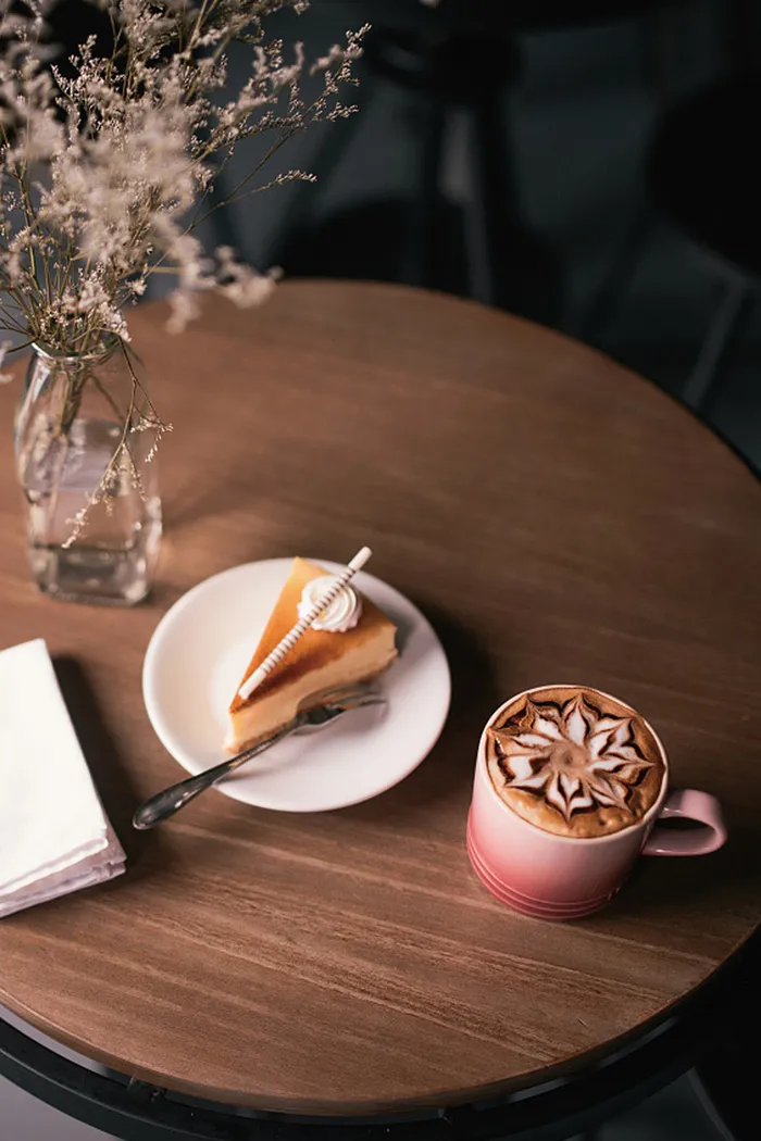 温暖下午茶海报背景素材高清