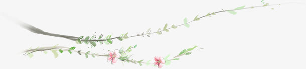 情人节梅花树枝免抠