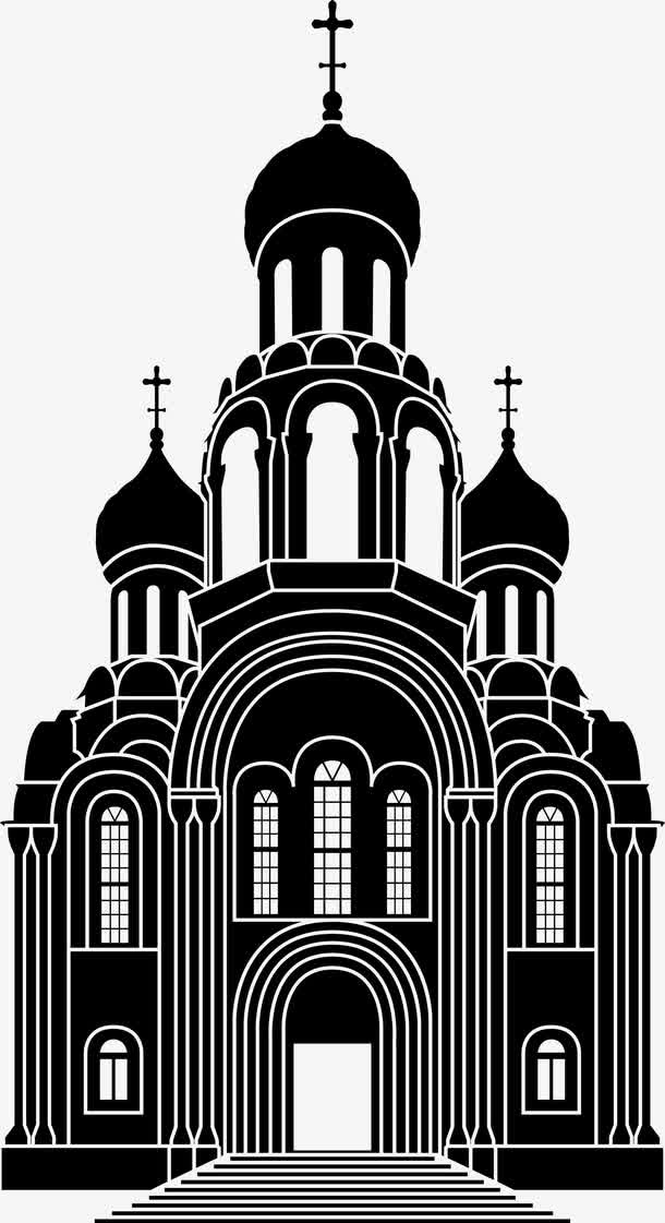 城堡建筑房屋png图免抠