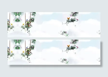 春天鸟语花香背景