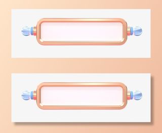 游戏边框 装饰 细节 质感3D免抠