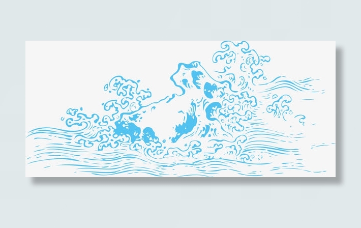 水纹装饰免抠