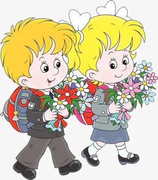 庆祝新学期的学生们的图片免抠