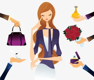 情人节礼物免抠