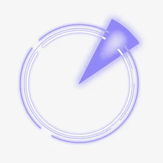 科技风科技感圆框免抠