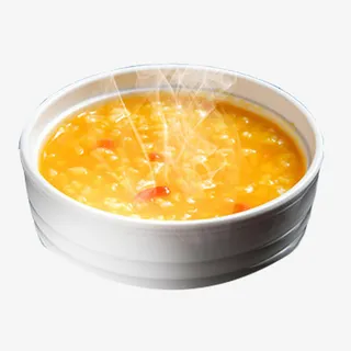 产品实物热气腾腾小米南瓜粥免抠