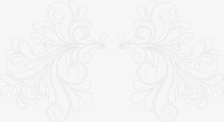 手绘古典花纹免抠