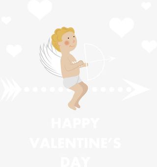 浪漫情人节装饰元素免抠