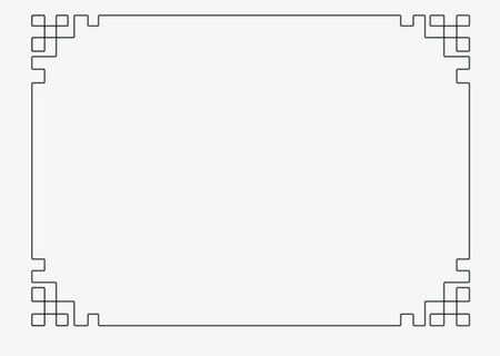 古风边框设计元素免抠