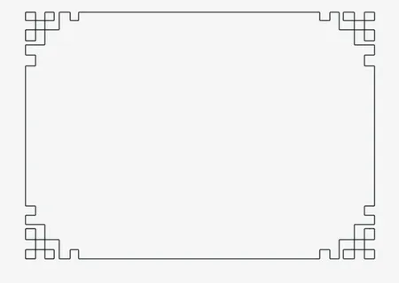 古风边框设计元素免抠