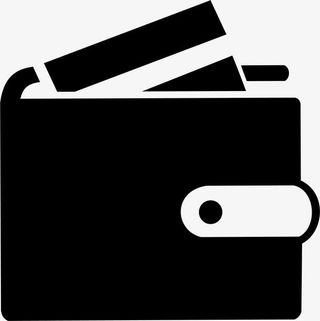 矢量黑色钱菜鸟图库标免抠图标元素