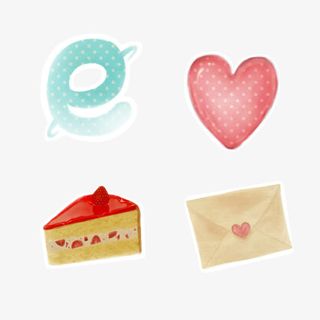 爱心信件图标免抠