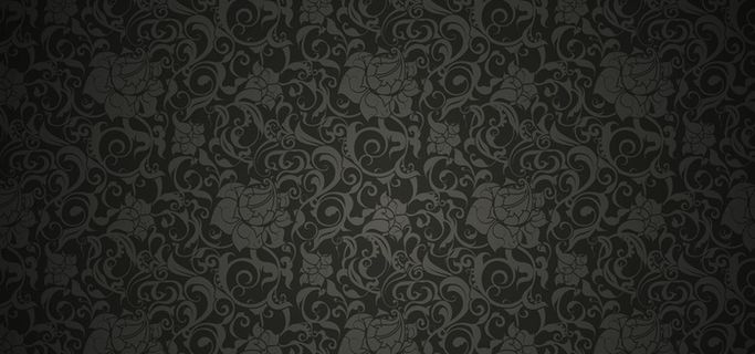 黑色复古花纹图案背景高清