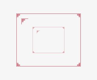 中国风古典边框免抠