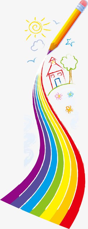 儿童可爱绘画矢量图免抠手绘/卡通卡通元素
