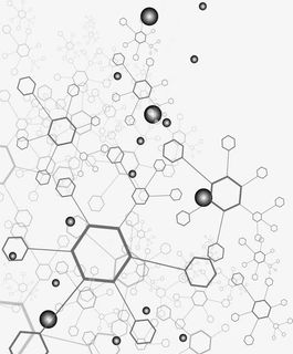 矢量手绘细胞分子免抠