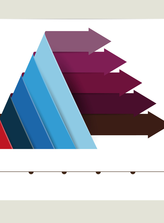 商务封面几何体线条箭头创意背景高清