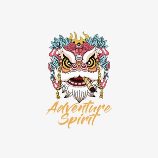 舞狮国潮中国风免抠手绘/卡通卡通元素