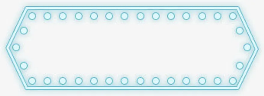 创意合成蓝色的灯光效果免抠