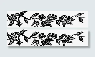 传统古典花纹素材免抠