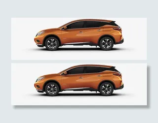 SUV汽车侧面摄影免抠