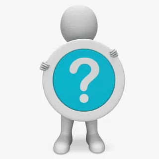 拿盾牌的白色3D小人免抠