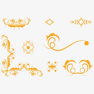 花纹  复古花纹 云纹  欧式花纹免抠