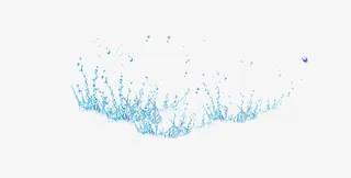 飘浮水花免抠