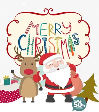 圣诞节卡通免抠