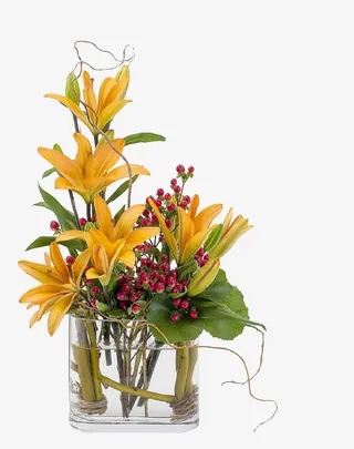 艺术造型 插花花艺免抠