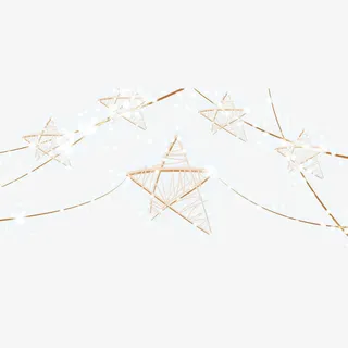 星星灯光素材免抠