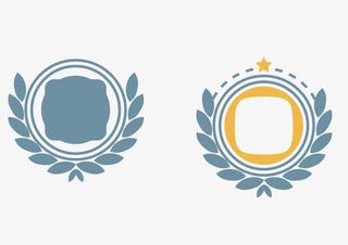 浅蓝色底纹边框免抠