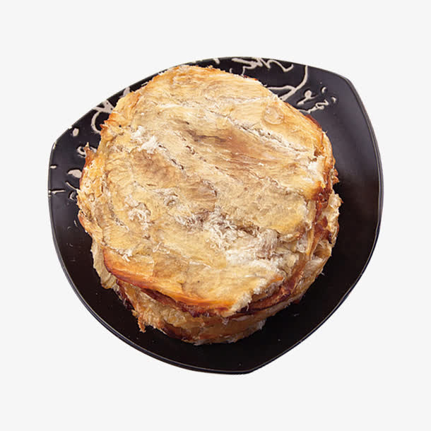 现烤鱼片免抠