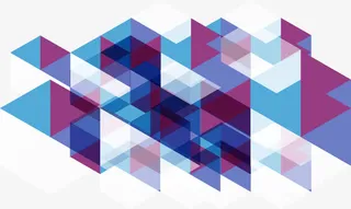 紫色格子图案免抠