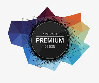 不规则几何图免抠