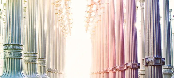 摄影梦幻罗马柱通道高清