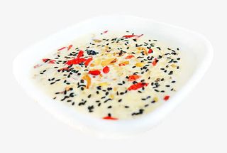 果仁枸杞牛奶燕麦粥免抠