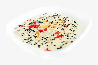 果仁枸杞牛奶燕麦粥免抠