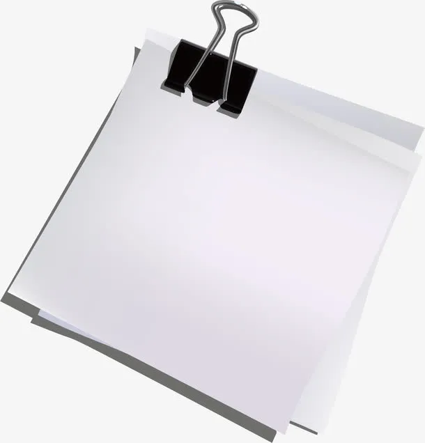 纸张png元素免抠