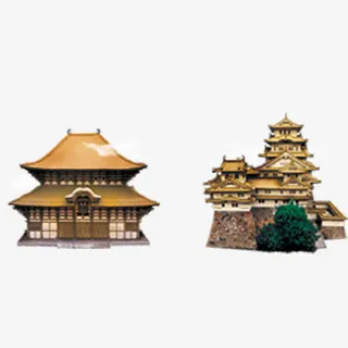 中国古式塔楼免抠