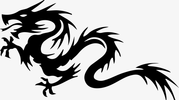 春耕节 春分 神龙 传统节日免抠装饰中国风元素